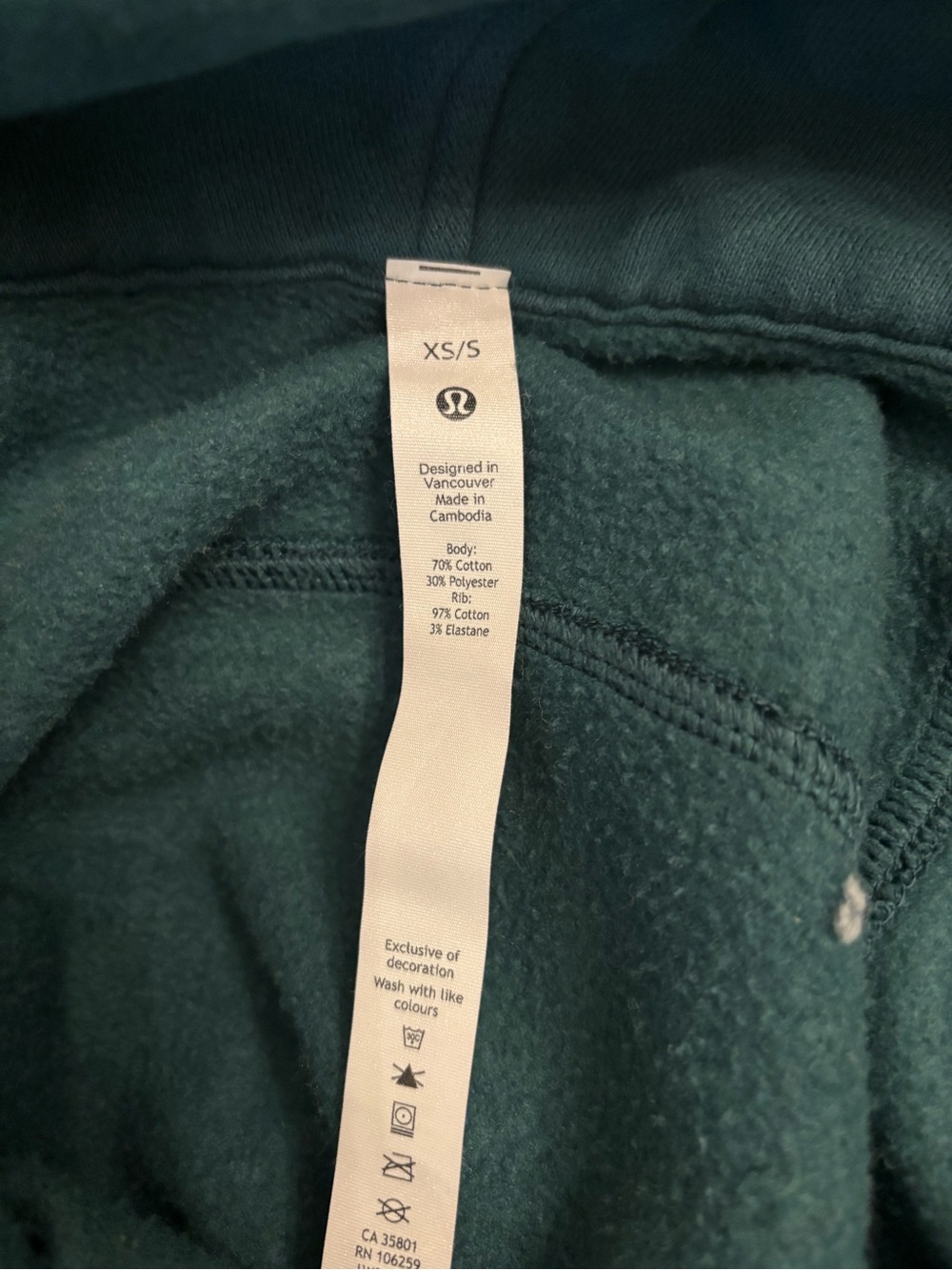 Lululemon Scuba Hoodie - Picture 3 of 3